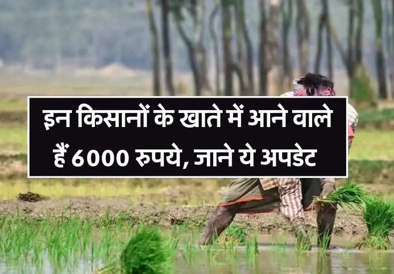 इन किसानों के खाते में आने वाले हैं 6000 रुपये, जाने ये अपडेट 